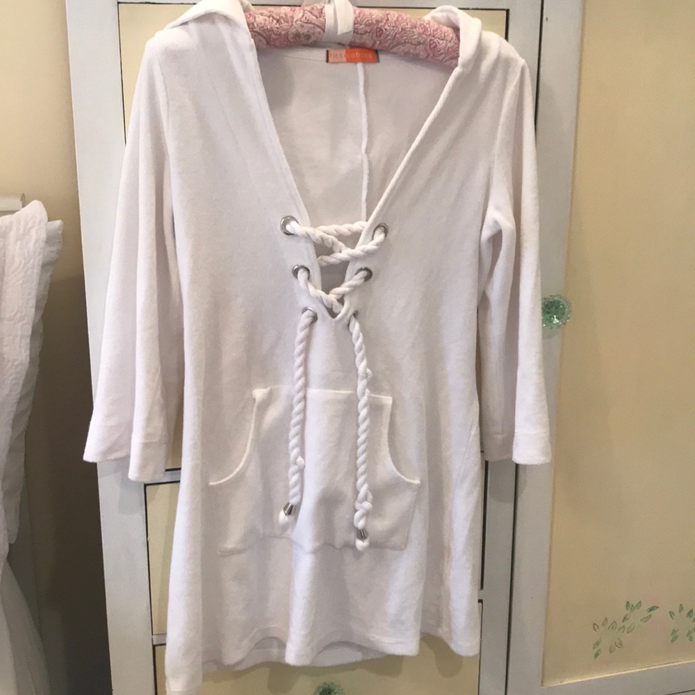Ticci Cabana terry beach cover-up